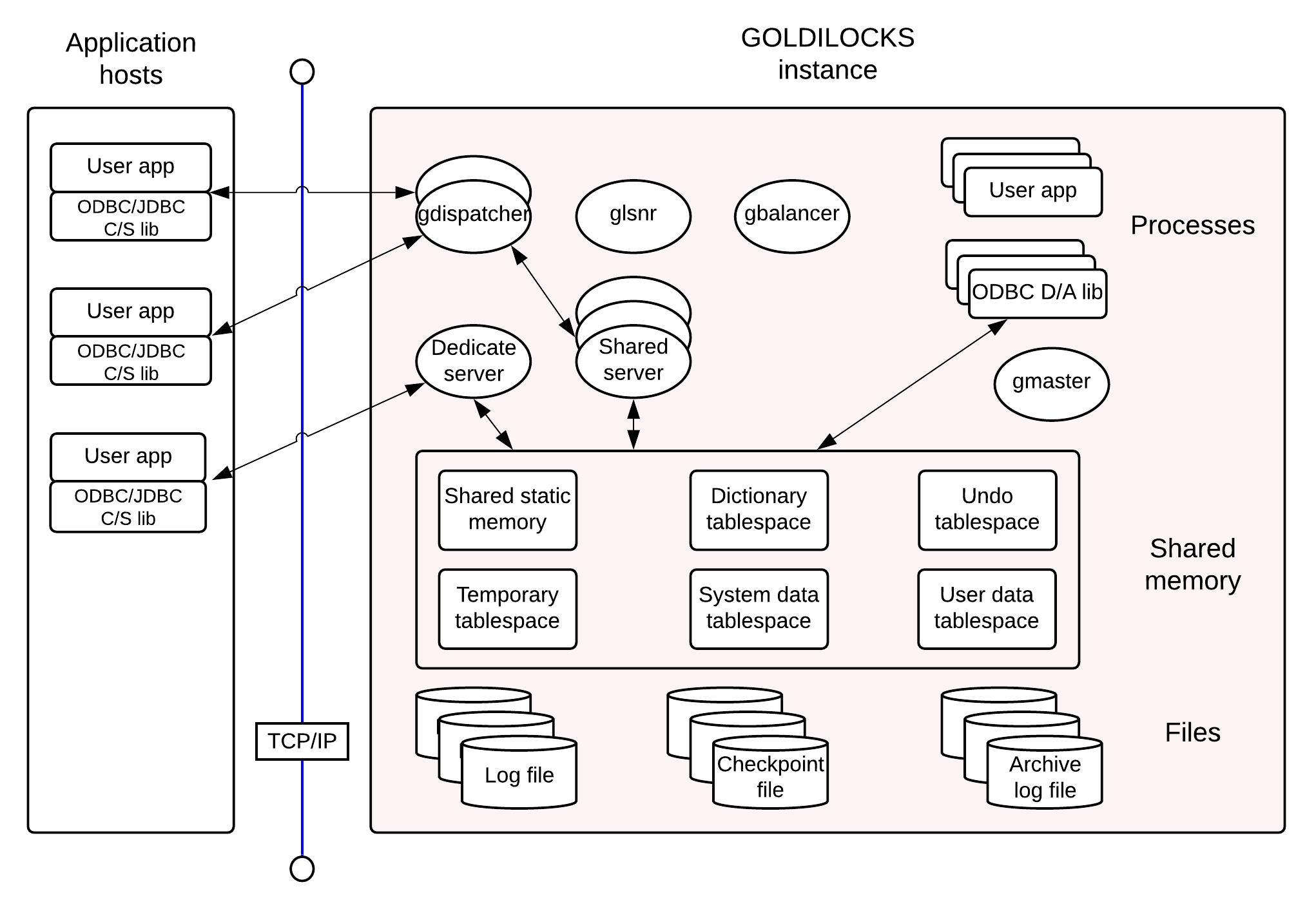 GOLDILOCKS architecture