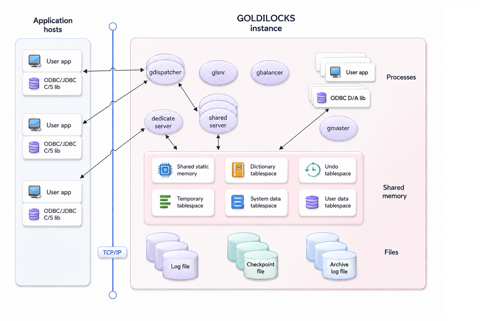 GOLDILOCKS architecture