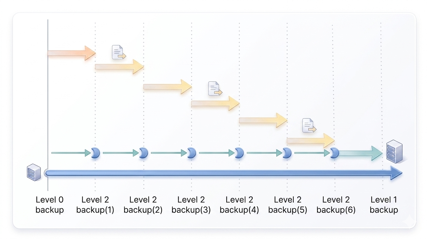 Incremental backup